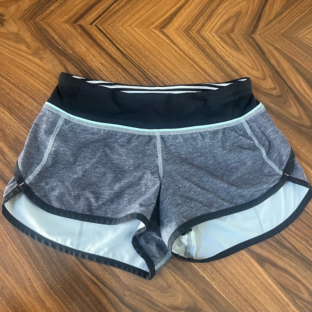 Beautiful lululemon speed shorts, size 2